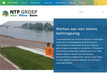 Tablet Screenshot of ntpgroep.nl